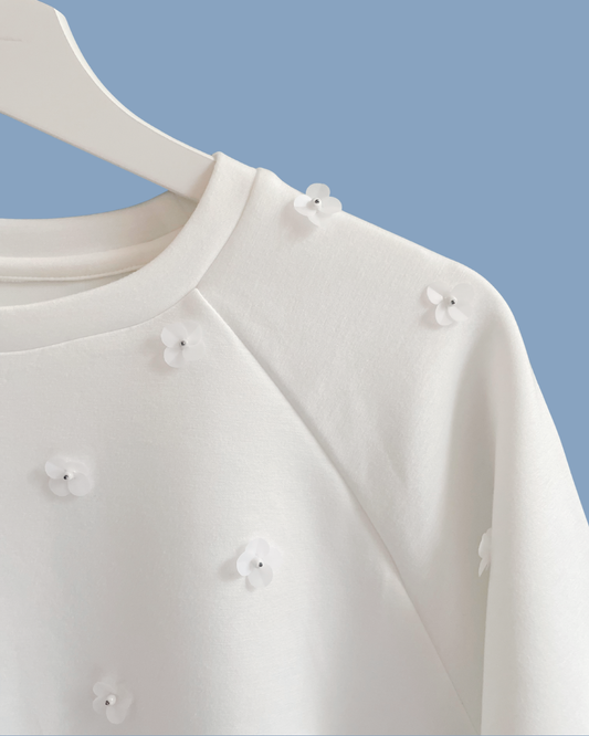 The flower garden Lulu - white