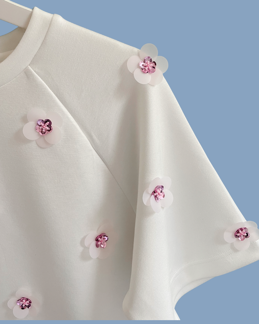 The flower garden Lulu- rose